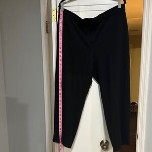 Eileen Fisher- Black Wide Leg Pants- Size XL- minimally worn